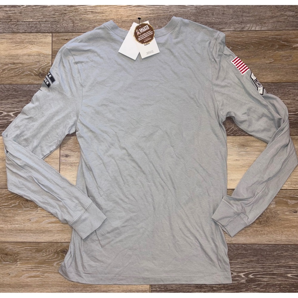 NWT Men's Dallas Cowboys Nike Salute to Service Long Sleeve Tee- Small - Gray - Picture 7 of 7